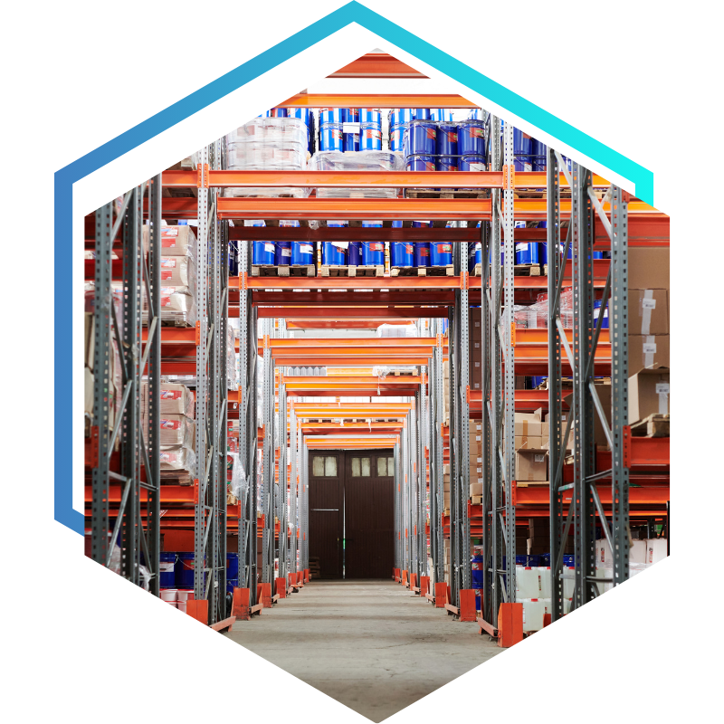 Visibilité sans angle mort stockage